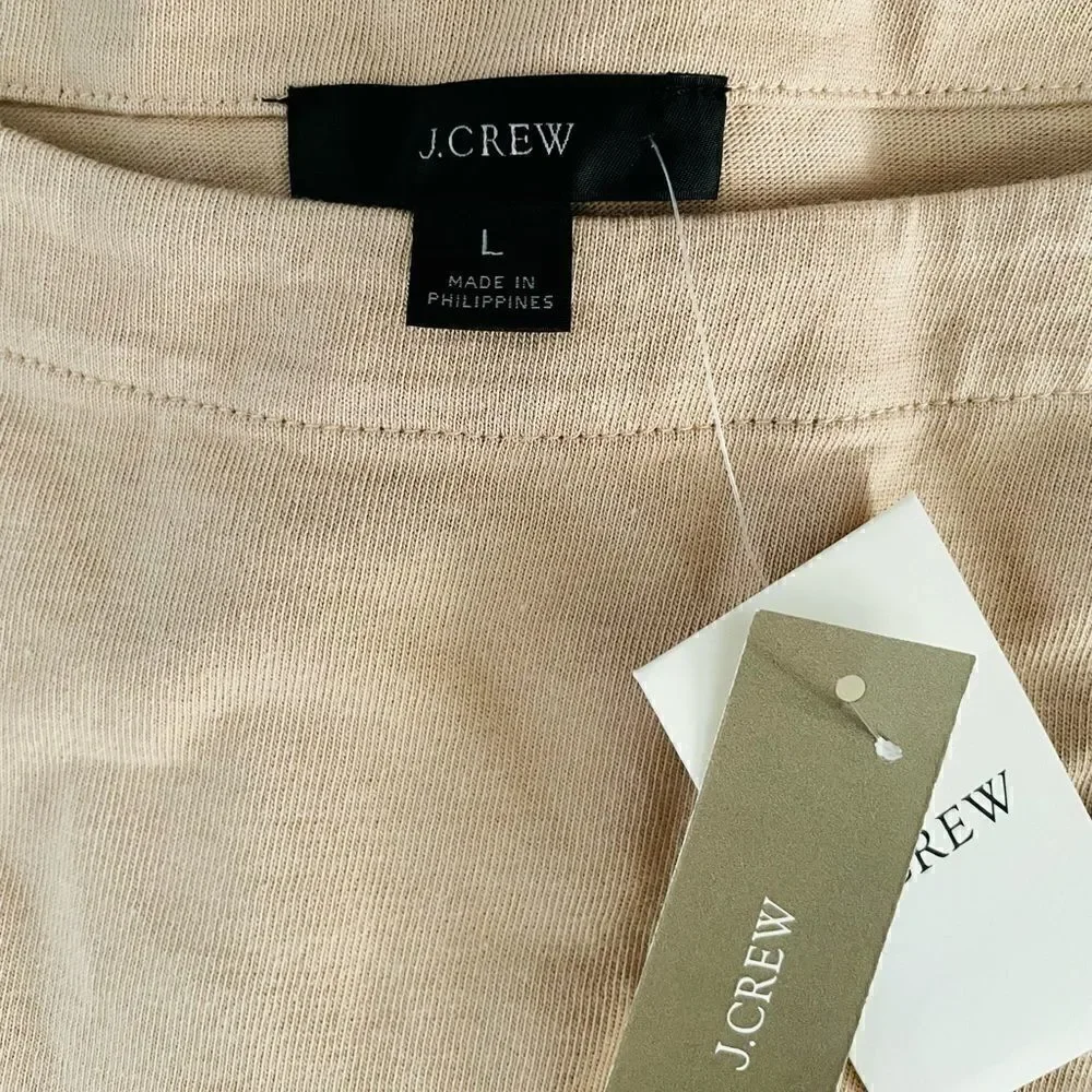 NWT J.Crew Mariner Cloth Boatneck Shirt